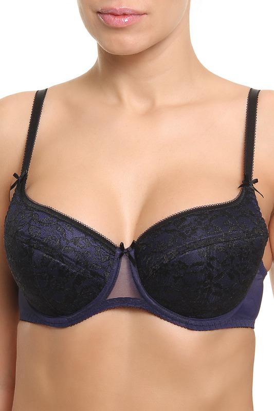 Бюстгальтер  - Синий сапфир цвет