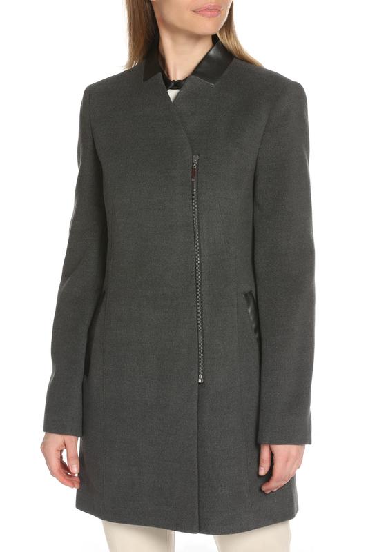 Пальто и плащи  - Серый меланж цвет