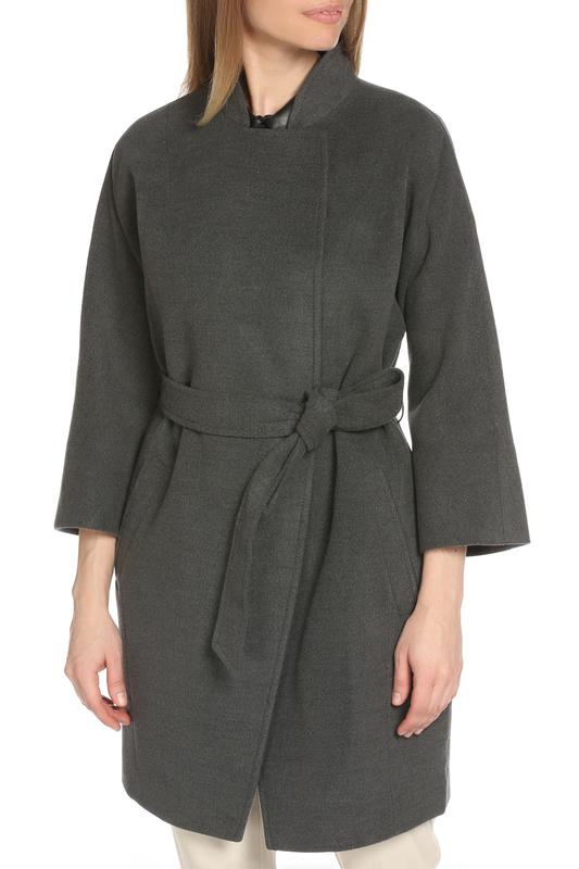 Пальто и плащи  - Серый меланж цвет