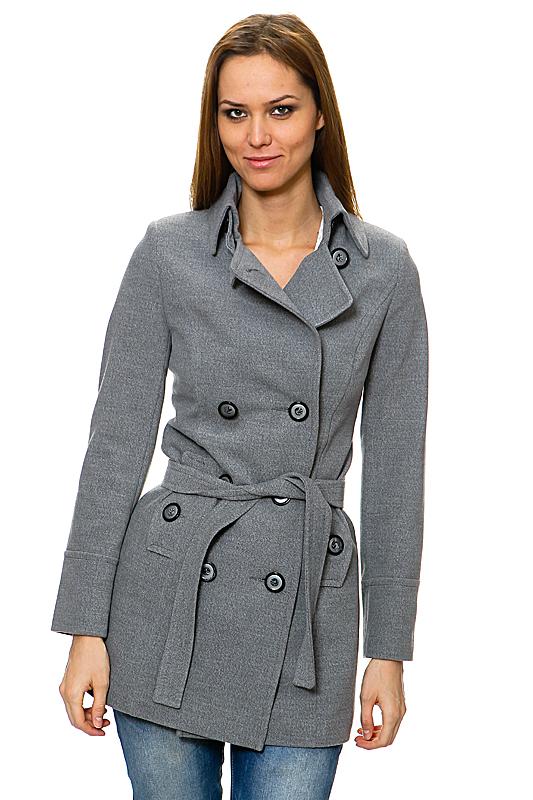 Пальто  - Серый цвет