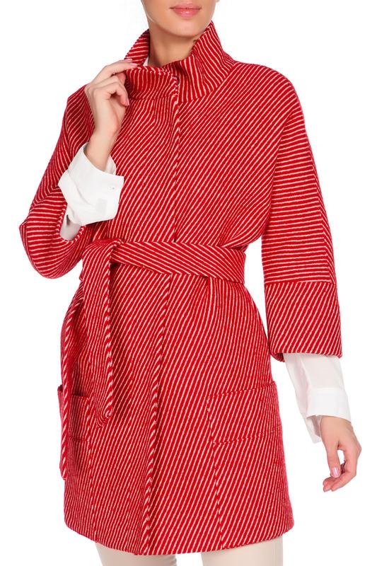 Пальто  - Красный цвет