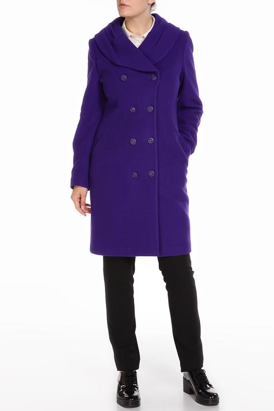 Пальто  - Фиолетовый цвет