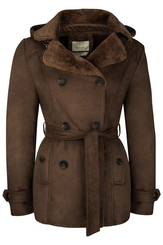 Пальто  - Coffee цвет