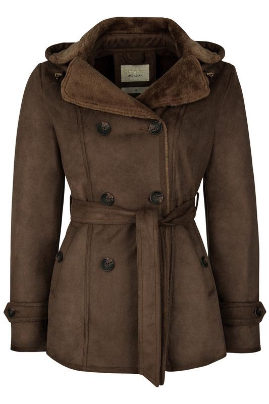 Пальто  - Coffee цвет