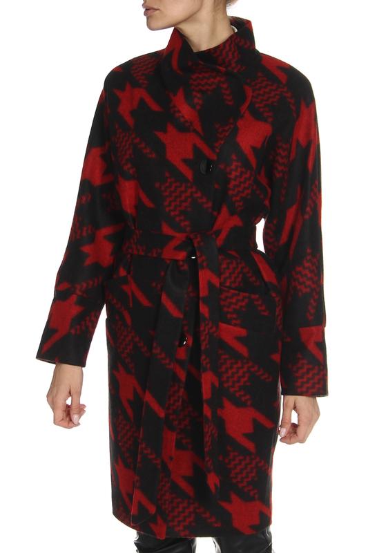 Пальто  - Красный цвет