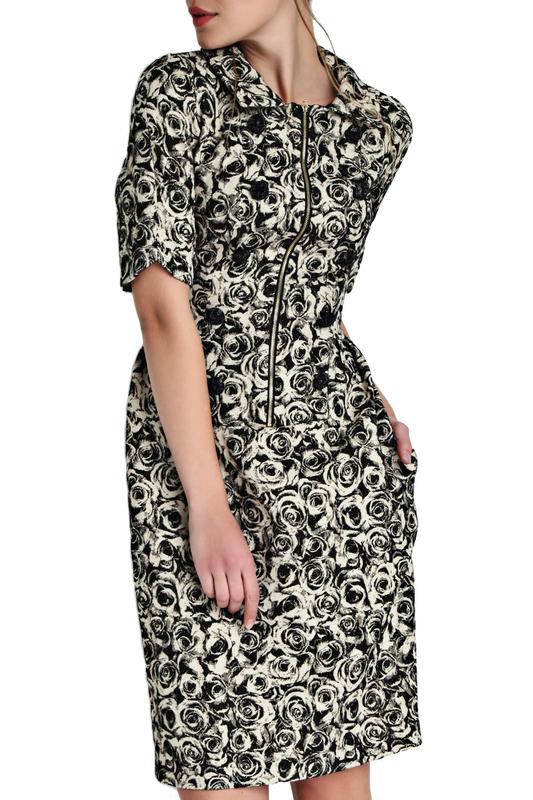 Платье  - Black, gold цвет