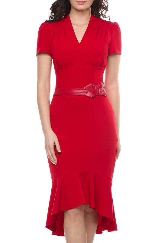 Платье с удлиненной спинкой Grey Cat Платье с удлиненной спинкой Платье Grey Cat