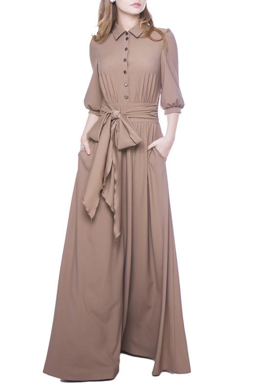 Платье-макси с поясом MARICHUELL Платье-макси с поясом Пояс MARICHUELL