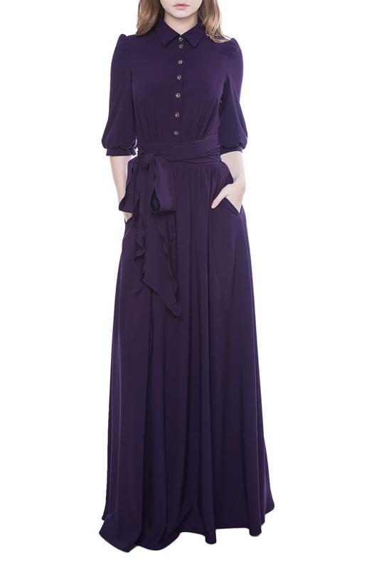 Платье-макси с поясом MARICHUELL Платье-макси с поясом Пояс MARICHUELL