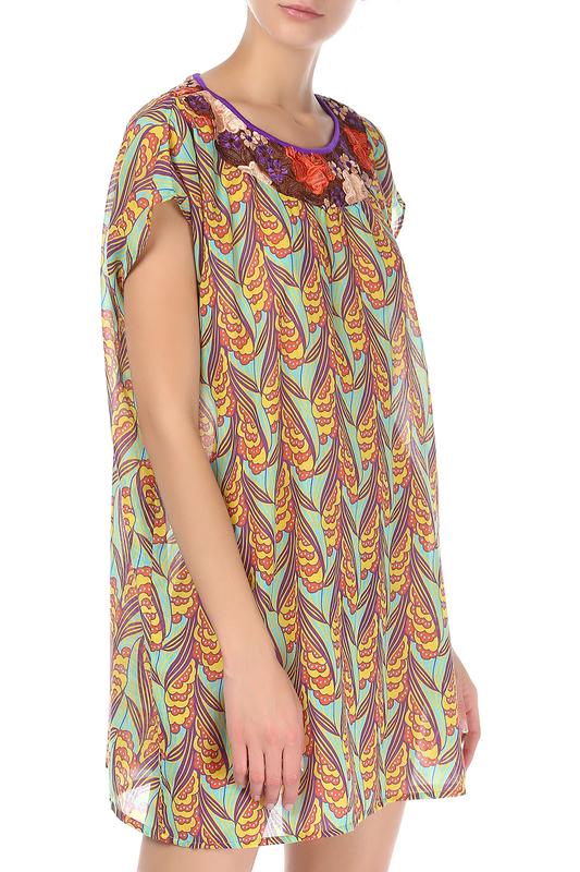 Платье  - 1336 multicolor цвет