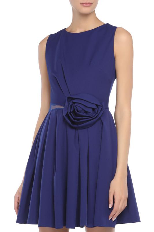 Платье  - Электрик цвет