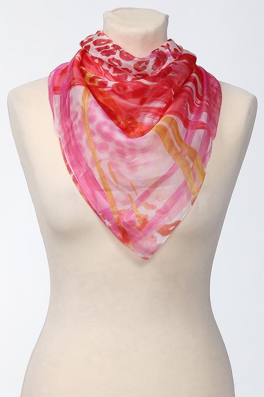 Платок  - Розовый цвет