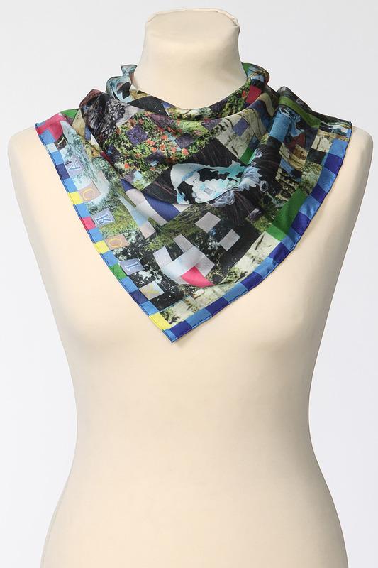 Платок  - Мультицвет цвет