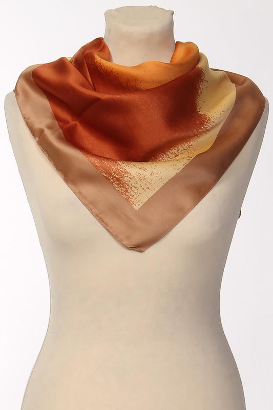 Платок  - Песочный, бежевый цвет