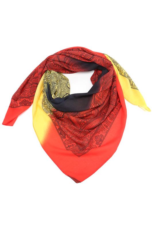 Платок  - Желтый, мультиколор цвет