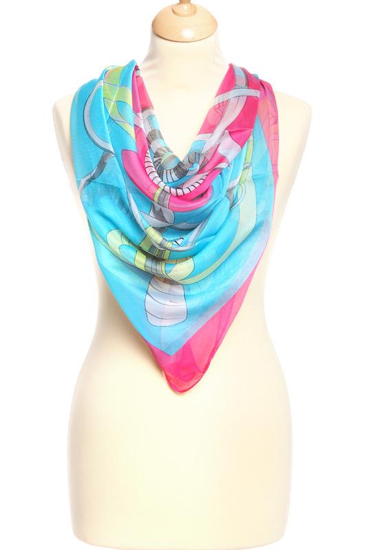 Платок  - Голубой цвет