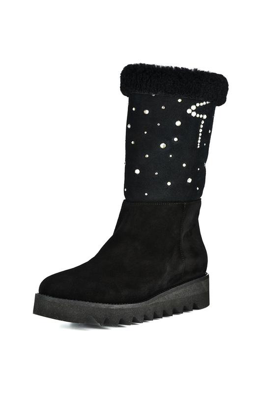 Полусапоги  - Черный цвет