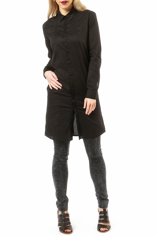 Рубашка  - Черный цвет