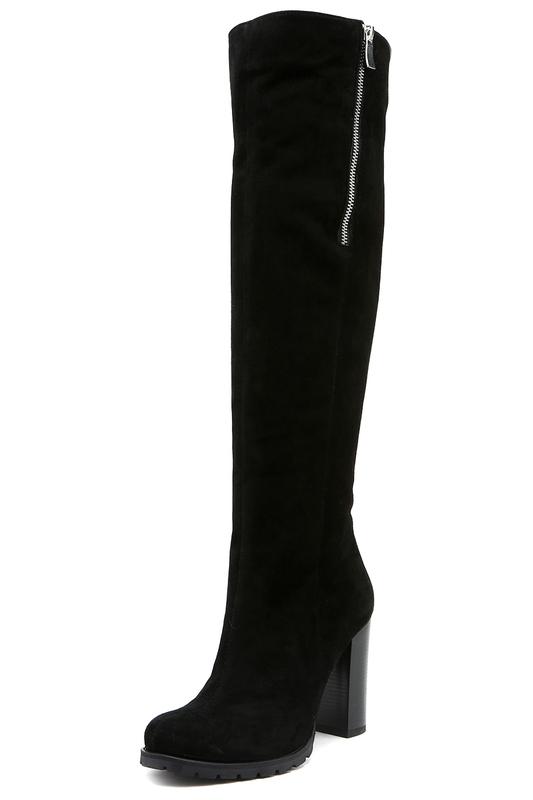 Сапоги  - Черный цвет