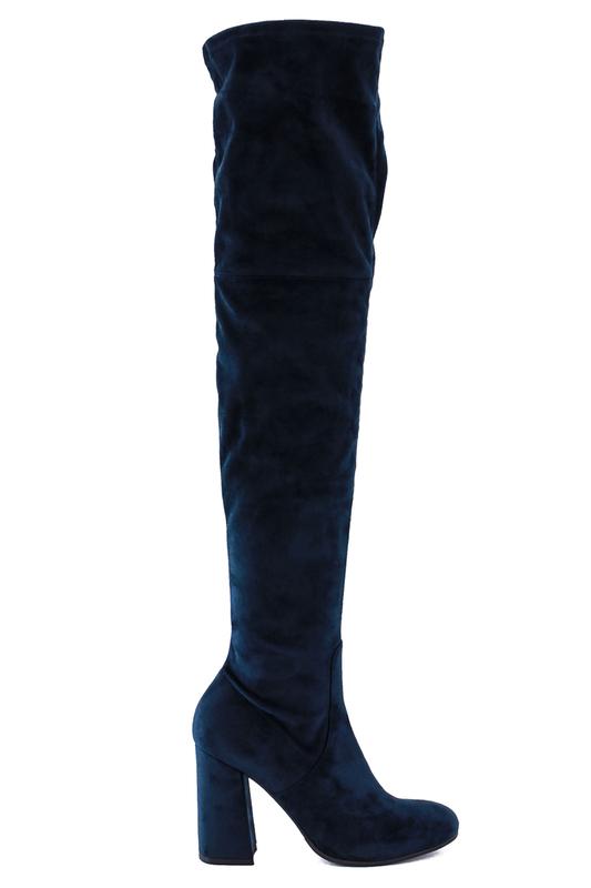 Сапоги  - Синий цвет