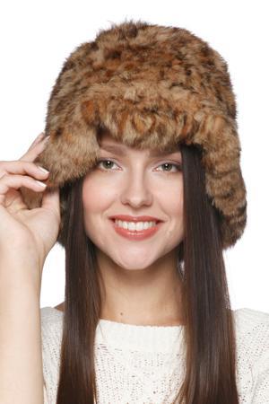 Шляпа Вязаный мех