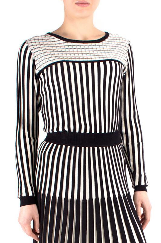 Свитер  - Black, Cream цвет