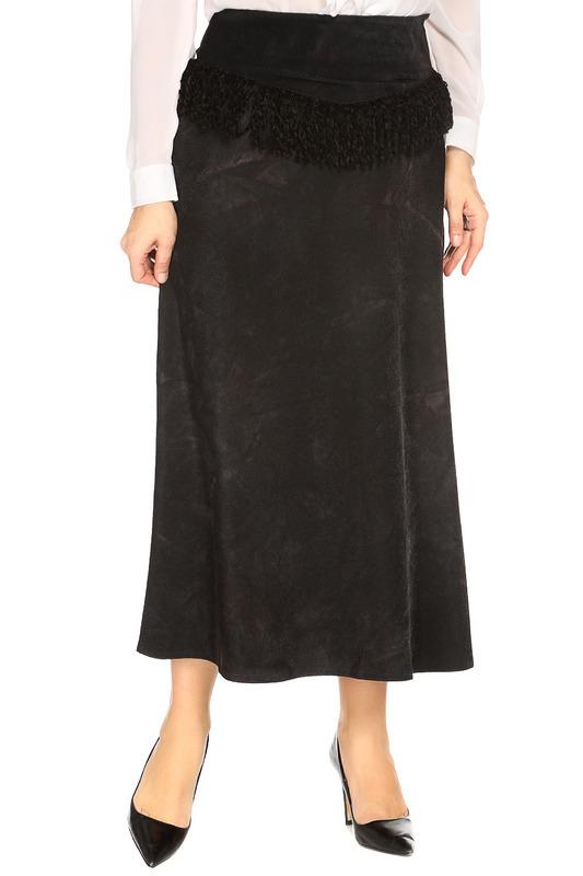 Юбка  - Черный цвет