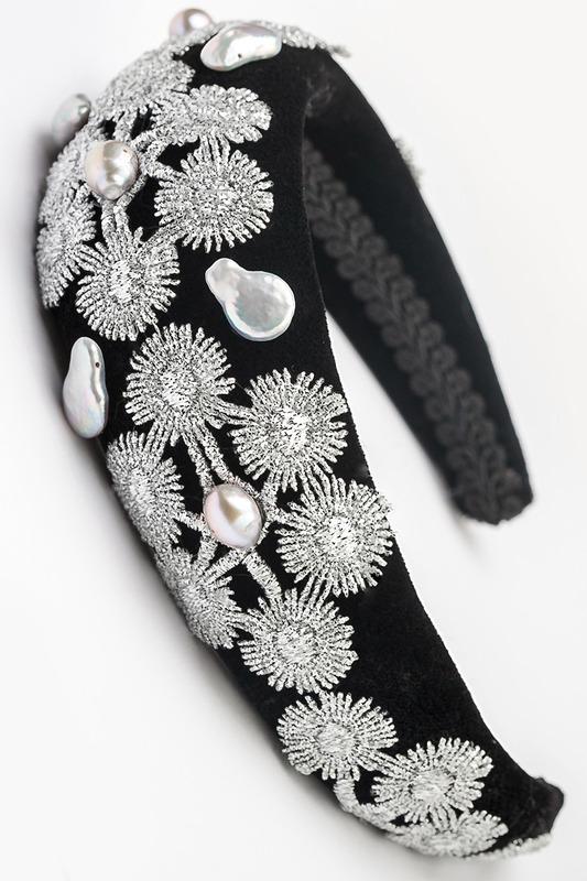 Заколка  - Серый цвет