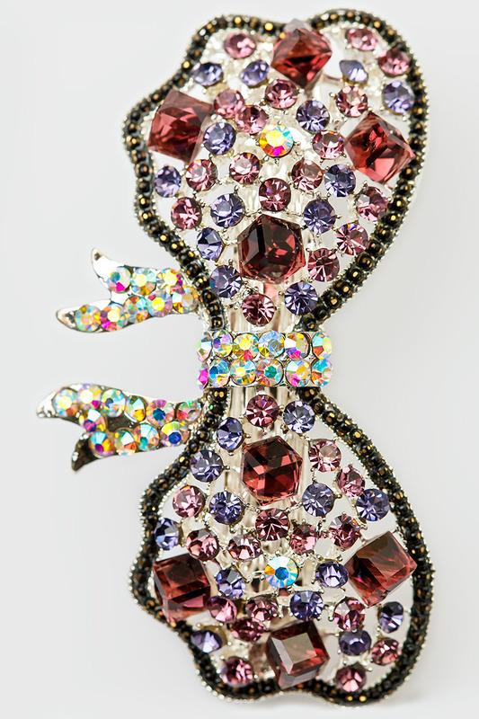 Заколка  - Фиолетовый цвет