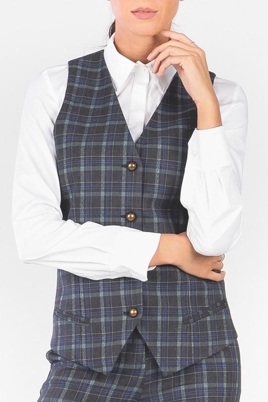 Жилет  - Мультицвет цвет