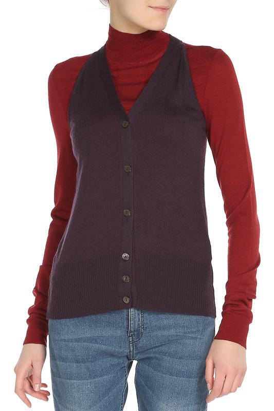 Жилет  - Баклажановый цвет