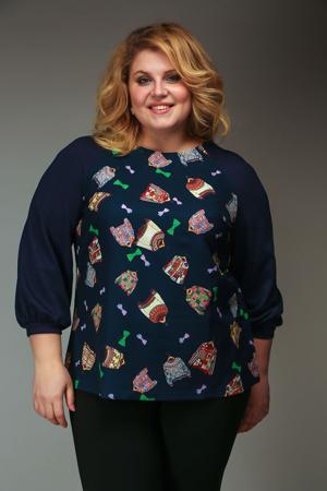 Блузка Jetti-plus