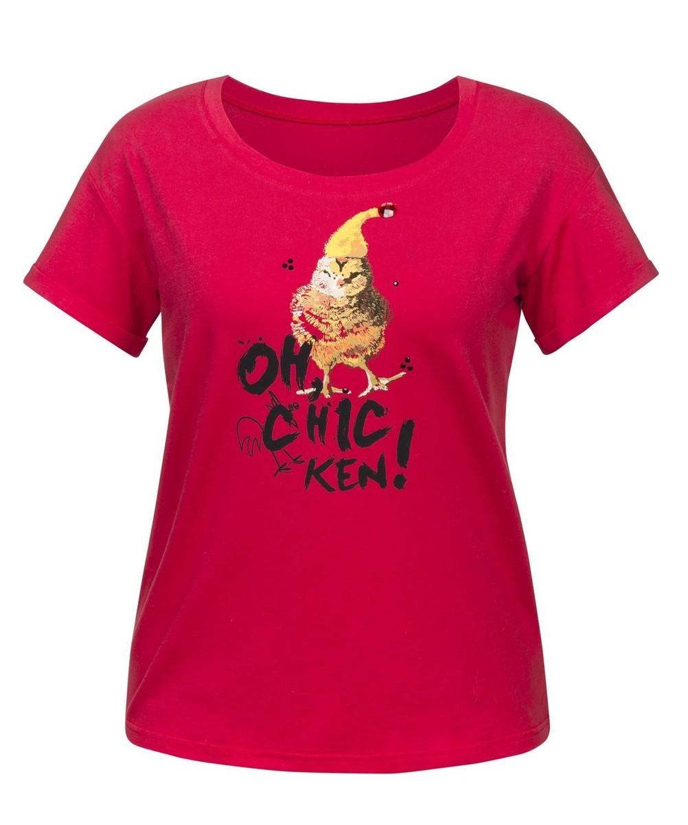 Футболка женская "oh`chicken" Футболка Pelican