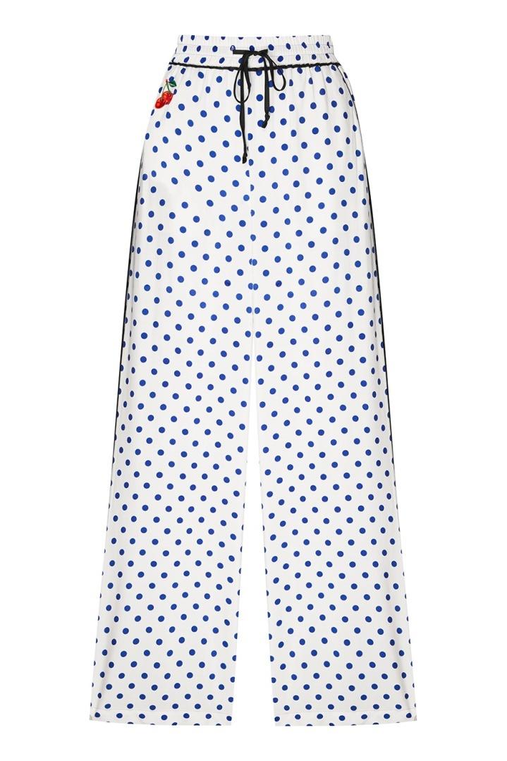 Белые брюки в горошек Брюки Essentiel Antwerp