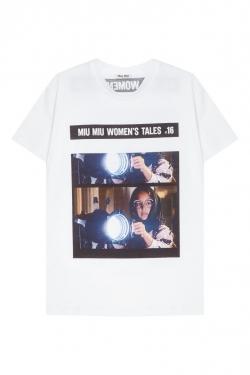 футболка Miu Miu