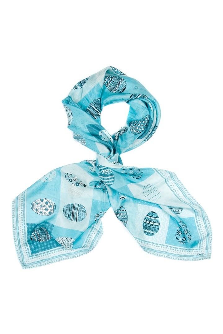 Платок  - Голубой цвет