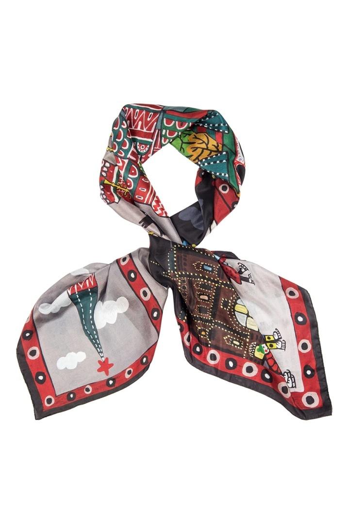 Платок  - Multicolor цвет