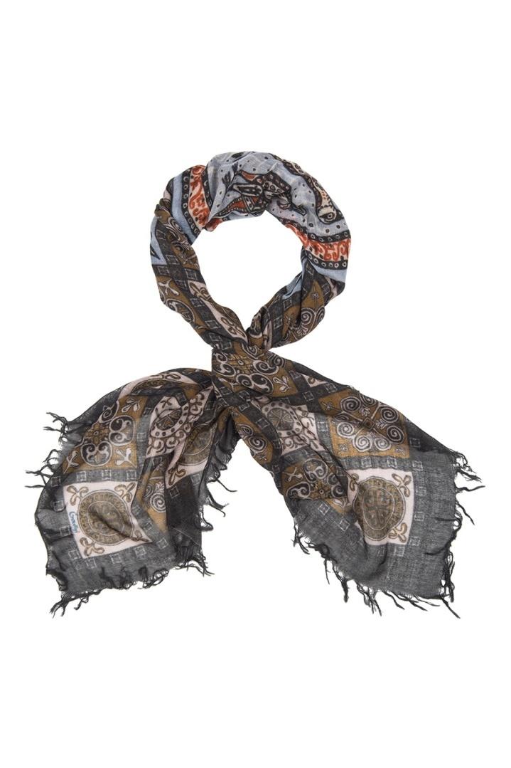 Платок  - Коричневый цвет