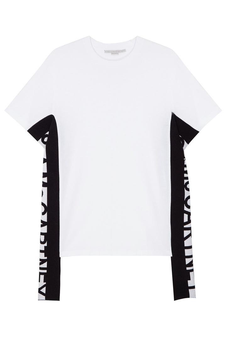 Футболка с боковыми вставками футболка Stella McCartney