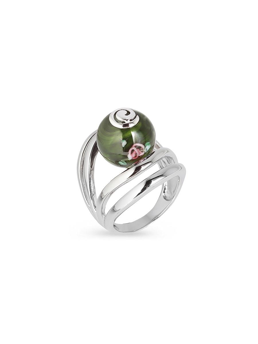 Серебряное кольцо  -  цвет