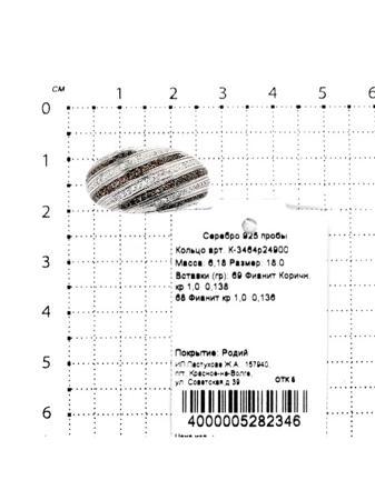 Изделие из серебра Серебро России