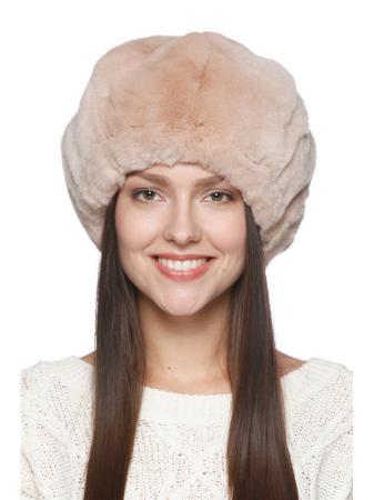 Берет Вязаный мех