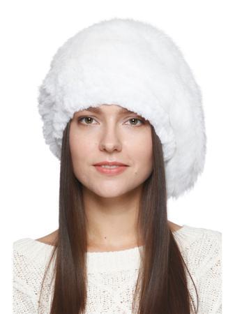 Берет Вязаный мех