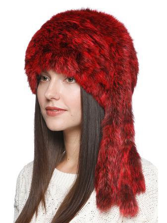 Берет Вязаный мех