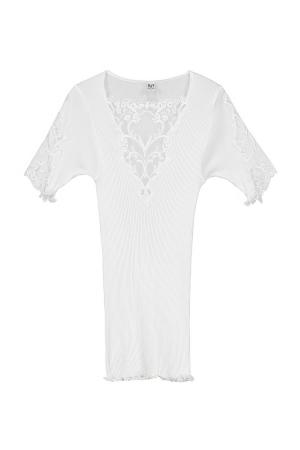 Блуза  - белый  цвет