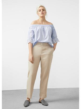 Брюки Violeta by Mango