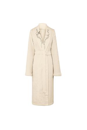 Халат  - синий цвет