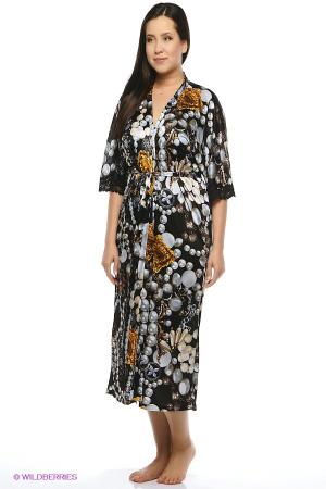 Халат  - синий цвет