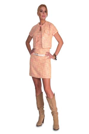 Болеро  - персиковый, бежевый, бледно-розовый  цвет