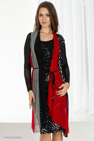 Платье большого размера  - синий цвет